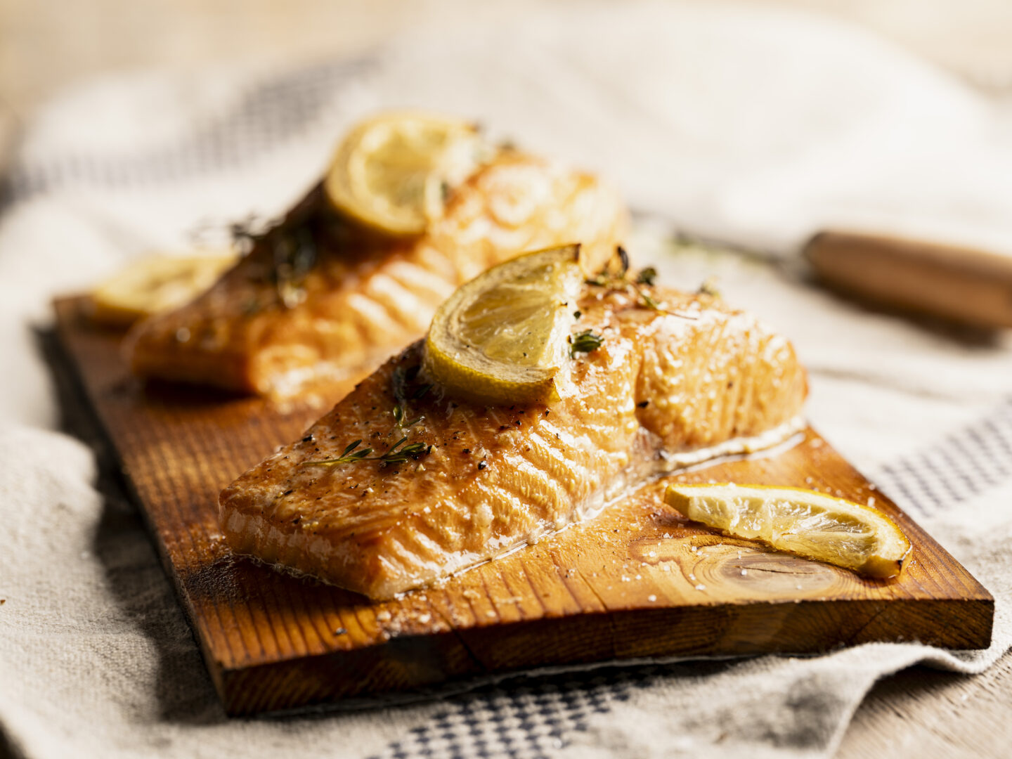 Smoked Salmon on Cedar 7