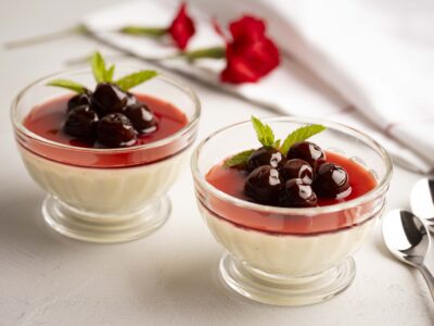 Panna Cotta Amarena Kers 2