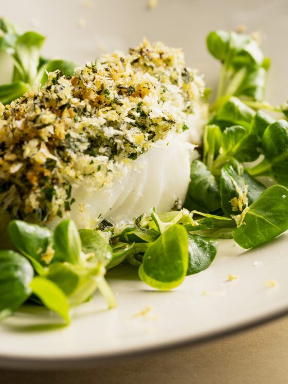 Herb Crusted Halibut 4