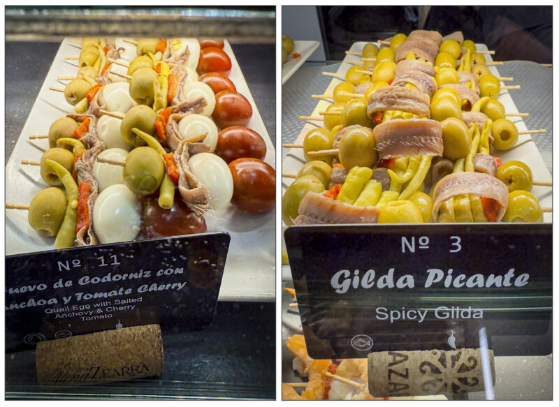 Combos Gilda and pintxo blog 7