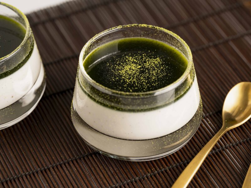 Panna Cotta Matcha 1