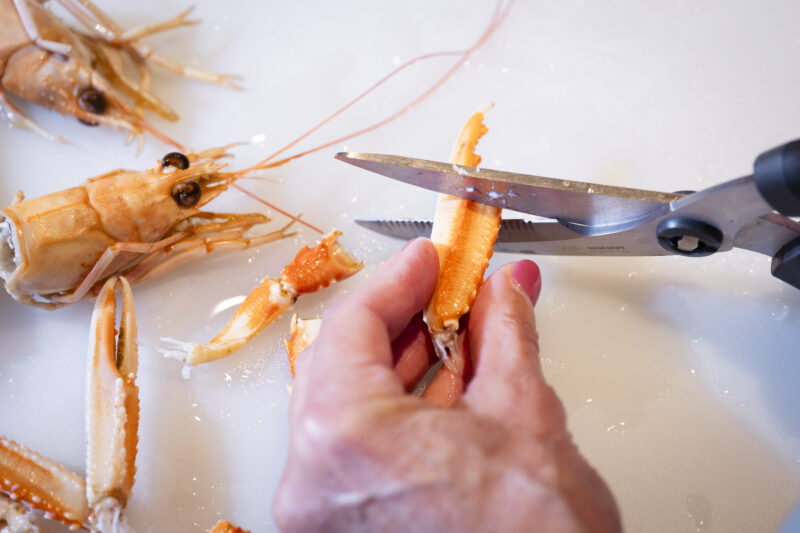 Langoustines prep DSC9241